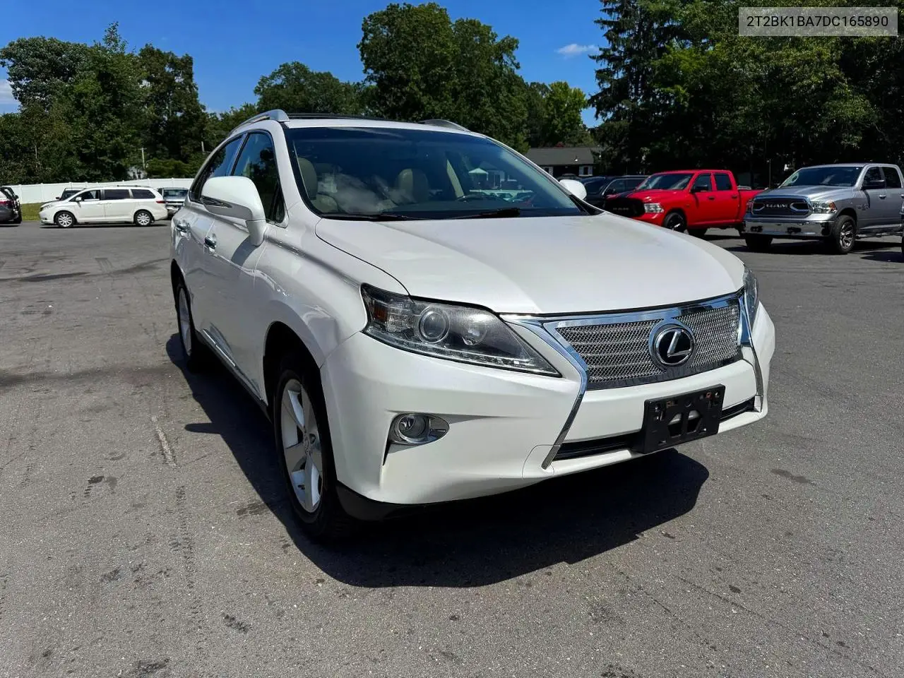2013 Lexus Rx 350 Base VIN: 2T2BK1BA7DC165890 Lot: 62224166