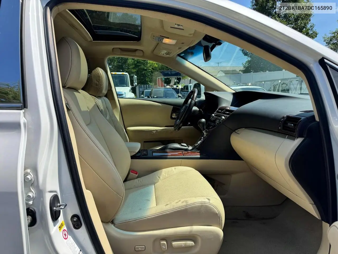 2013 Lexus Rx 350 Base VIN: 2T2BK1BA7DC165890 Lot: 62224166