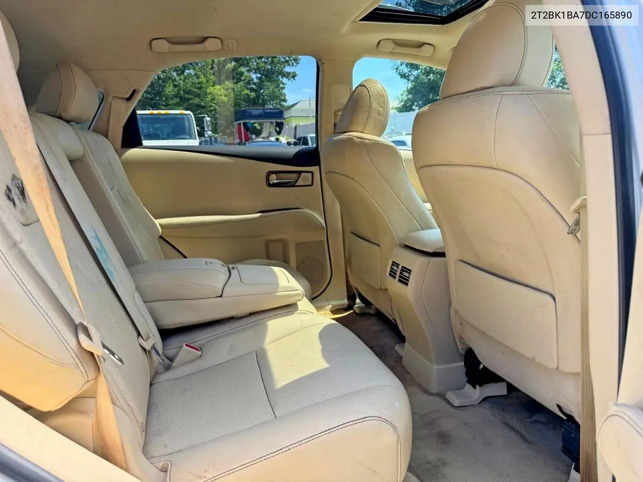 2013 Lexus Rx 350 Base VIN: 2T2BK1BA7DC165890 Lot: 62224166