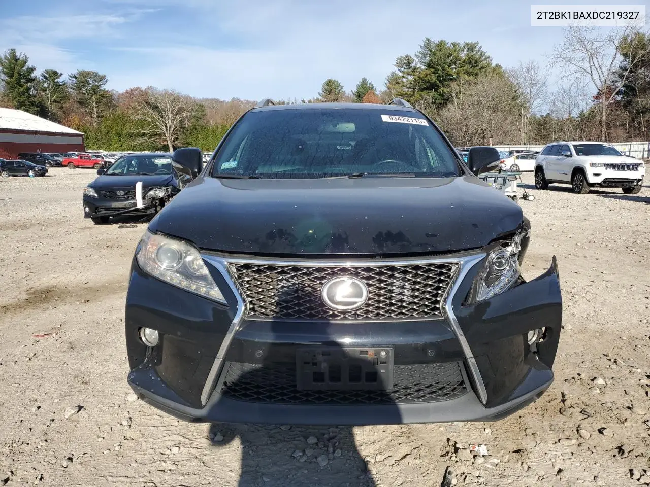 2T2BK1BAXDC219327 2013 Lexus Rx 350 Base