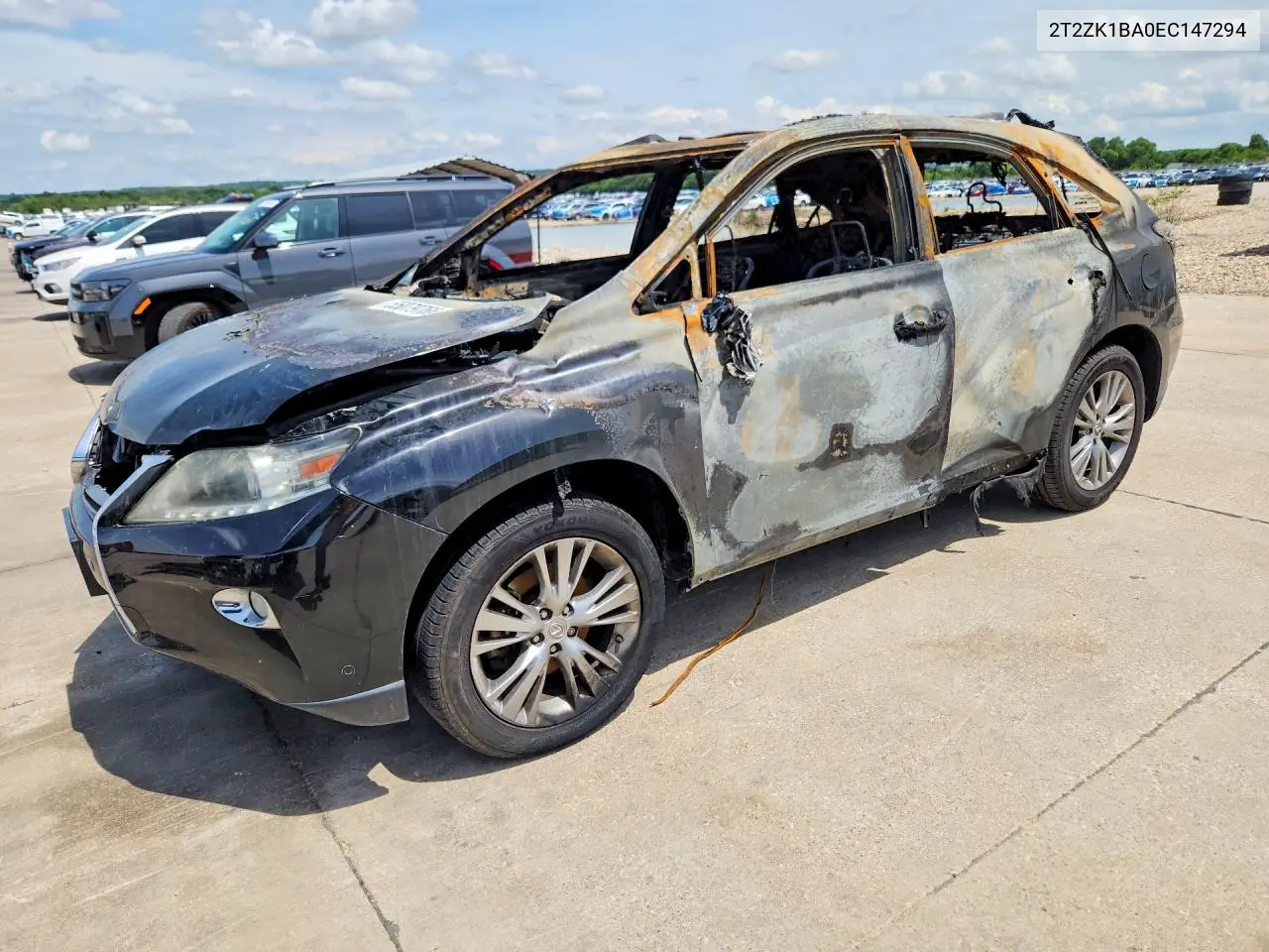 2014 Lexus Rx 350 VIN: 2T2ZK1BA0EC147294 Lot: 55079766