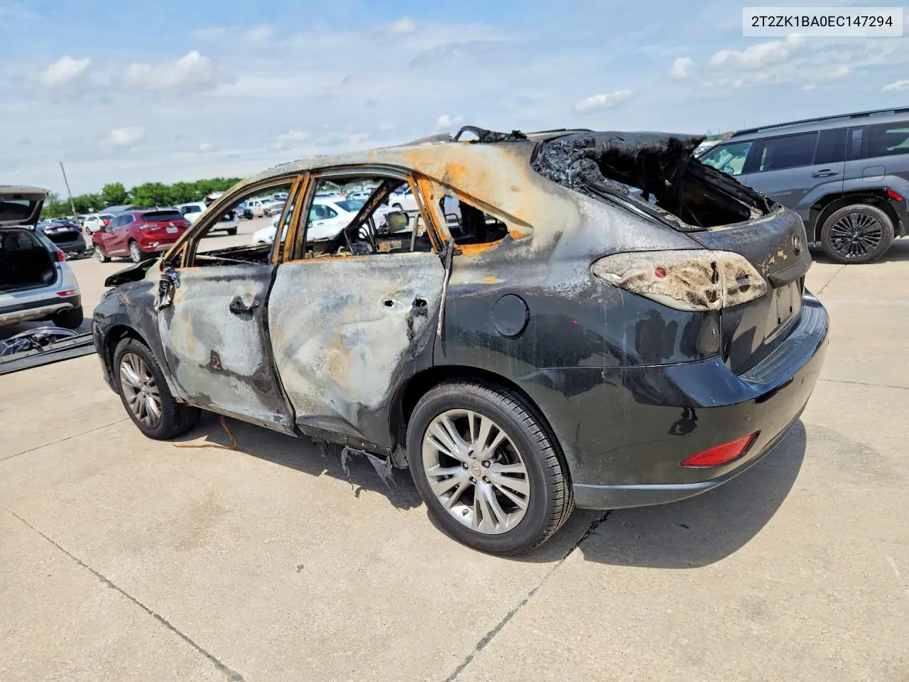 2014 Lexus Rx 350 VIN: 2T2ZK1BA0EC147294 Lot: 55079766