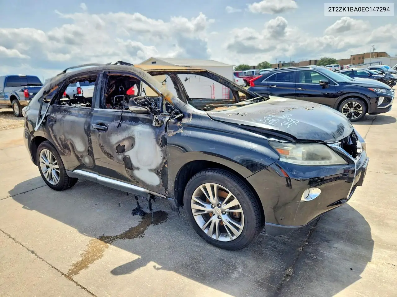 2014 Lexus Rx 350 VIN: 2T2ZK1BA0EC147294 Lot: 55079766