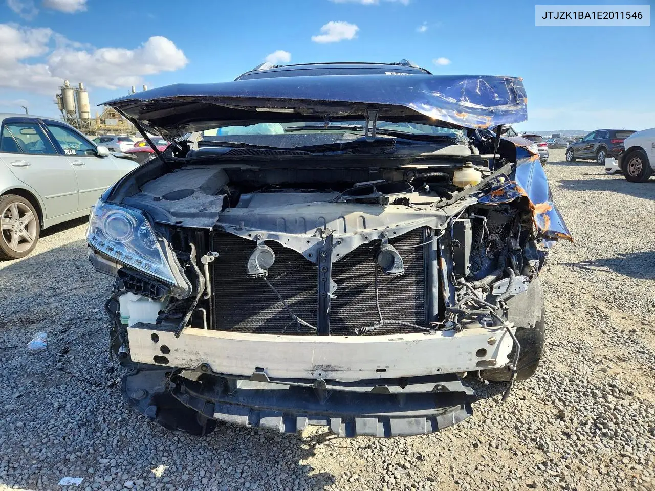 JTJZK1BA1E2011546 2014 Lexus Rx 350