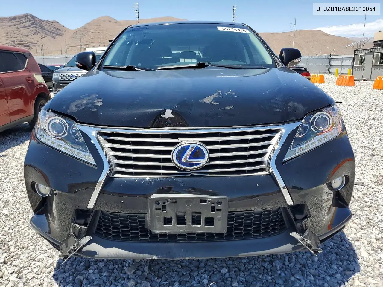 2014 Lexus Rx 450H VIN: JTJZB1BA8E2010054 Lot: 59234326