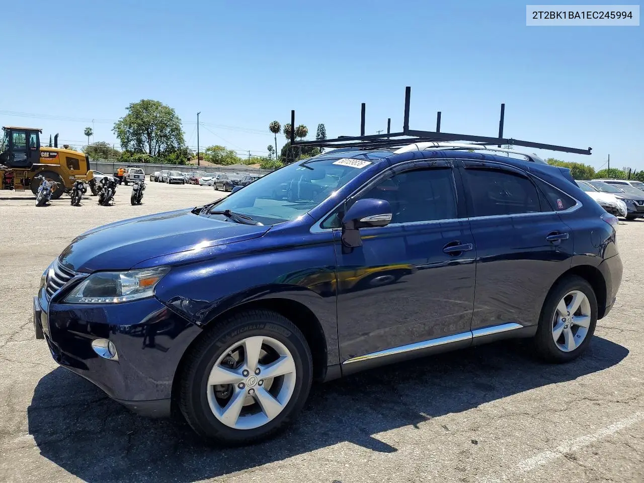 2014 Lexus Rx 350 Base VIN: 2T2BK1BA1EC245994 Lot: 60189836
