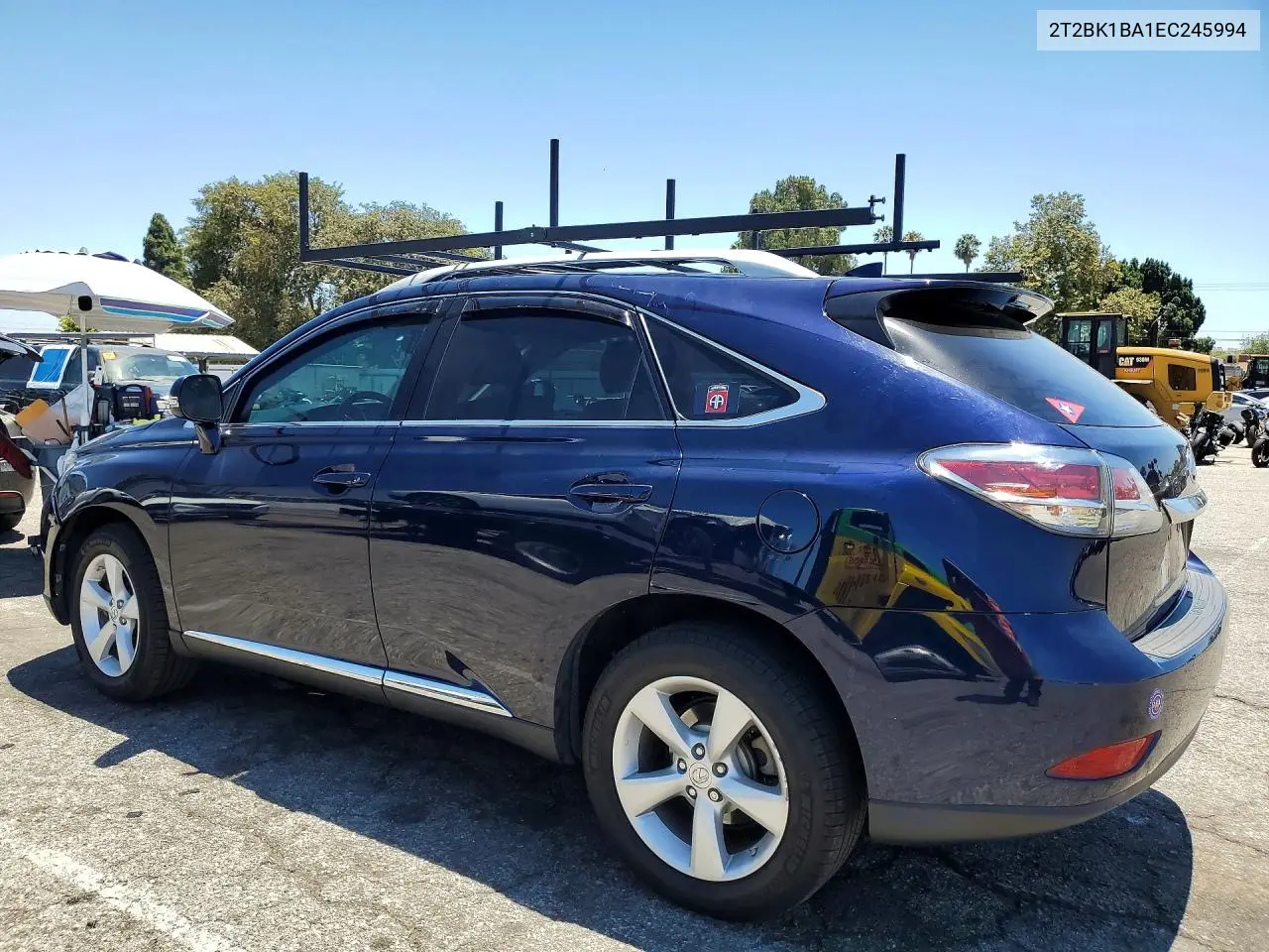 2014 Lexus Rx 350 Base VIN: 2T2BK1BA1EC245994 Lot: 60189836