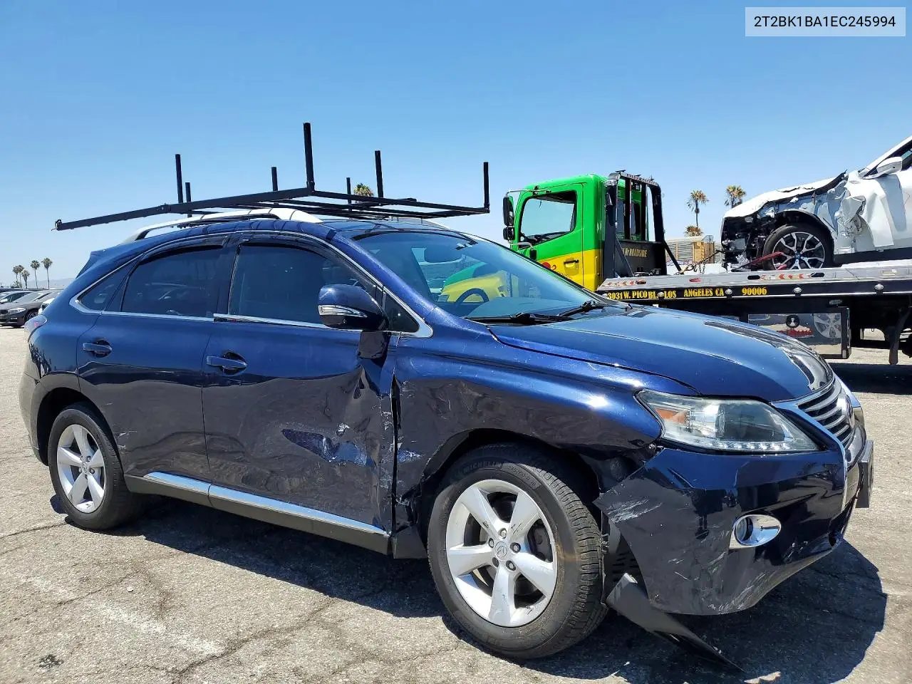 2014 Lexus Rx 350 Base VIN: 2T2BK1BA1EC245994 Lot: 60189836