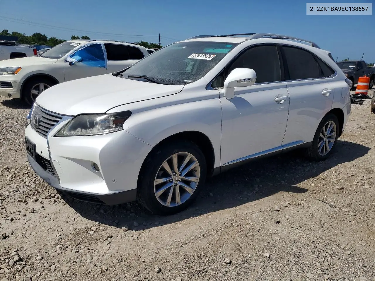 2014 Lexus Rx 350 VIN: 2T2ZK1BA9EC138657 Lot: 61618926