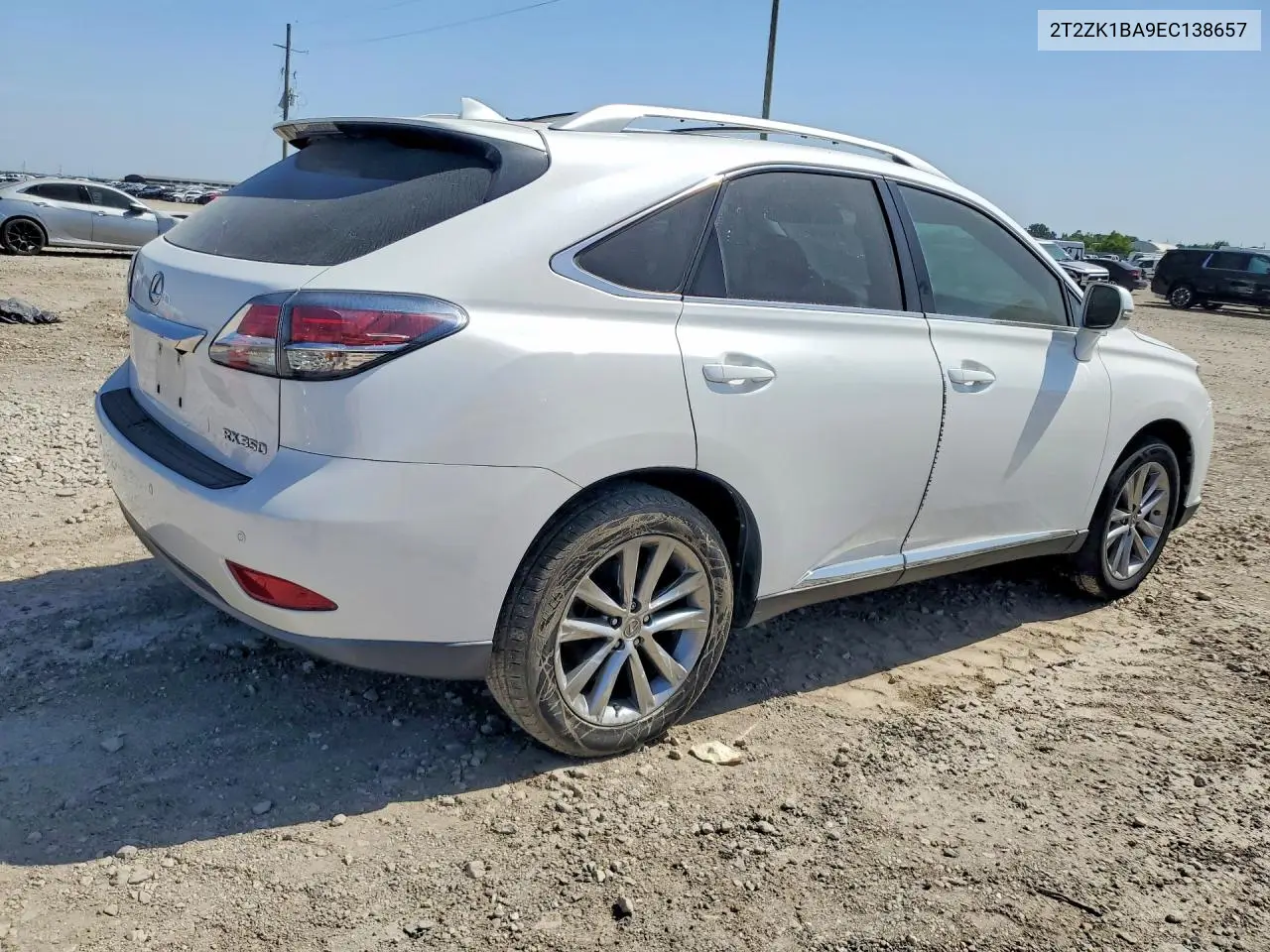 2014 Lexus Rx 350 VIN: 2T2ZK1BA9EC138657 Lot: 61618926