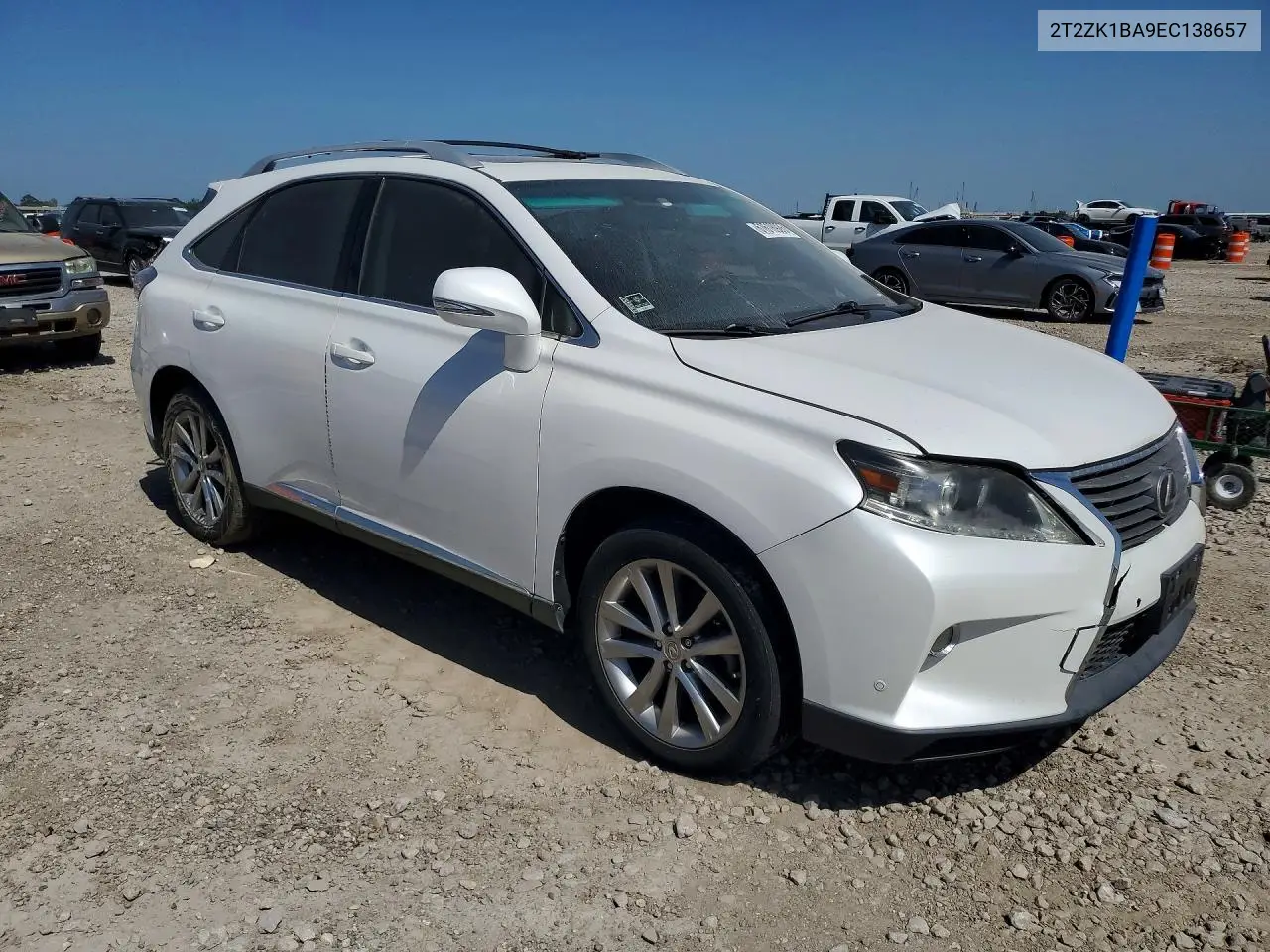 2014 Lexus Rx 350 VIN: 2T2ZK1BA9EC138657 Lot: 61618926