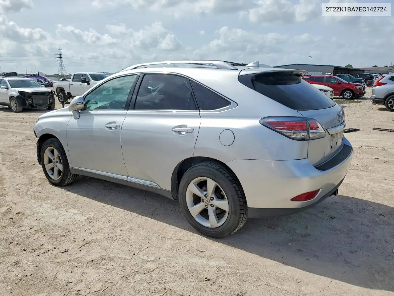 2014 Lexus Rx 350 VIN: 2T2ZK1BA7EC142724 Lot: 61733686