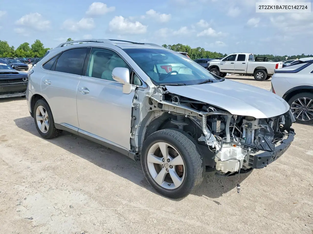 2014 Lexus Rx 350 VIN: 2T2ZK1BA7EC142724 Lot: 61733686