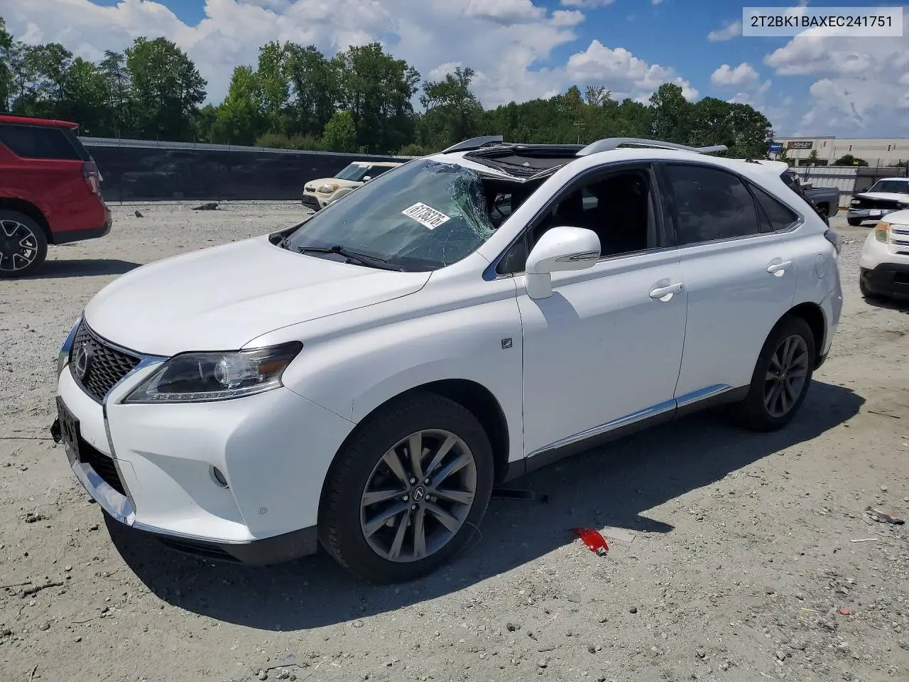 2014 Lexus Rx 350 F Sport VIN: 2T2BK1BAXEC241751 Lot: 61736376