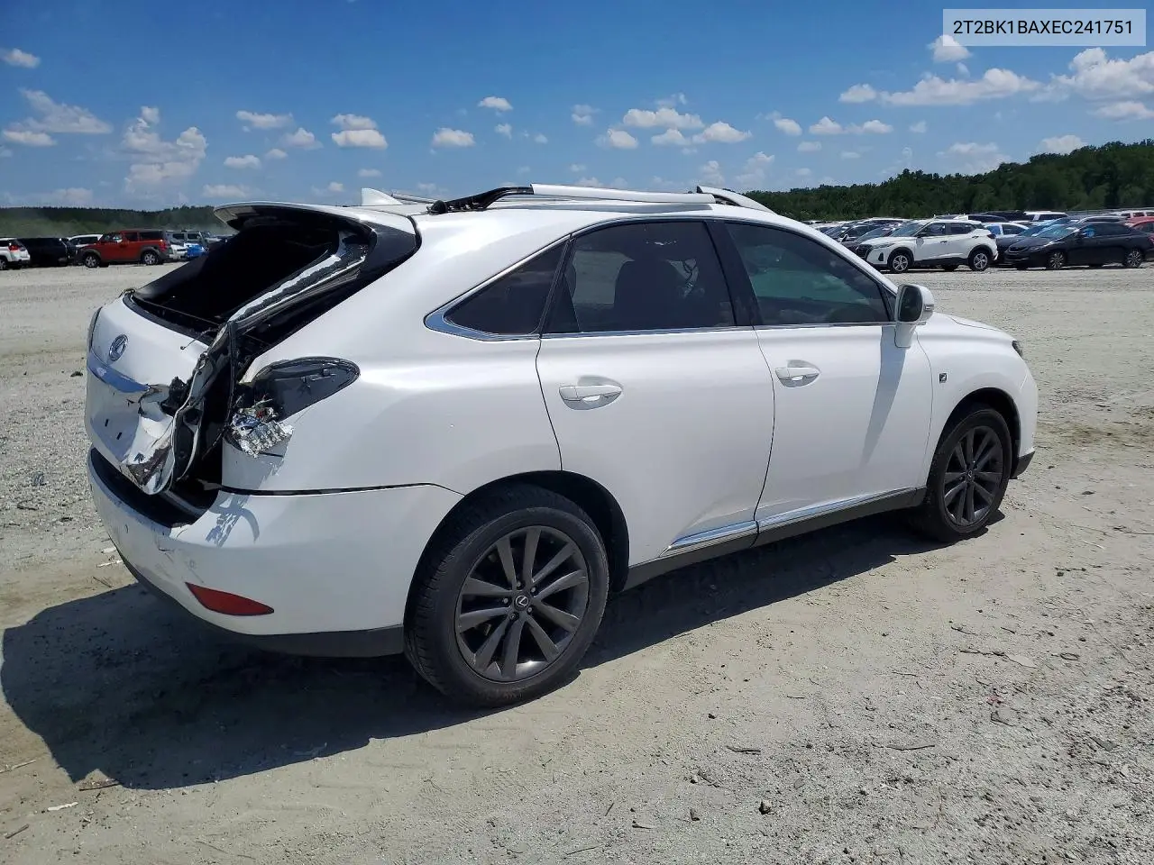 2014 Lexus Rx 350 F Sport VIN: 2T2BK1BAXEC241751 Lot: 61736376