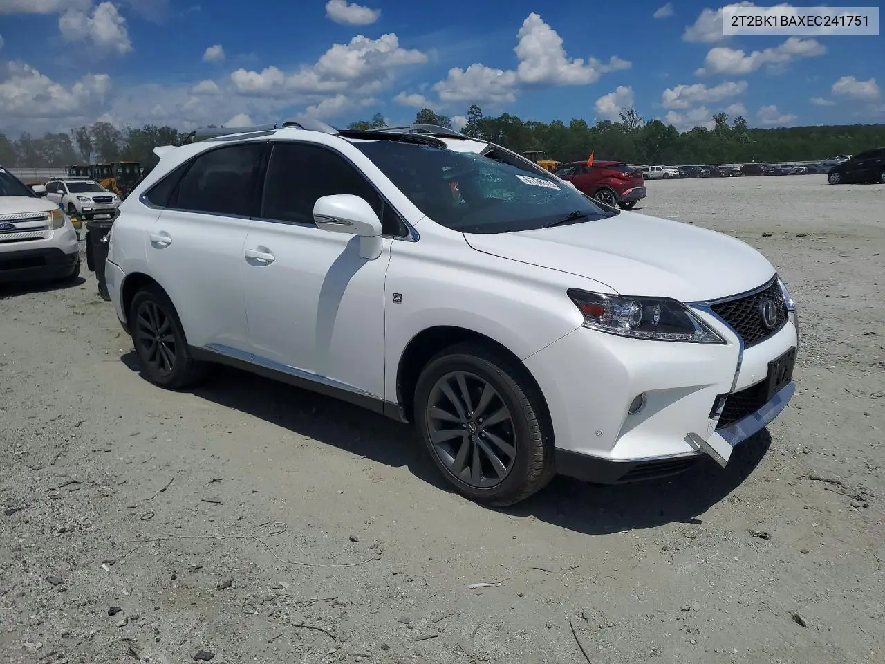 2014 Lexus Rx 350 F Sport VIN: 2T2BK1BAXEC241751 Lot: 61736376