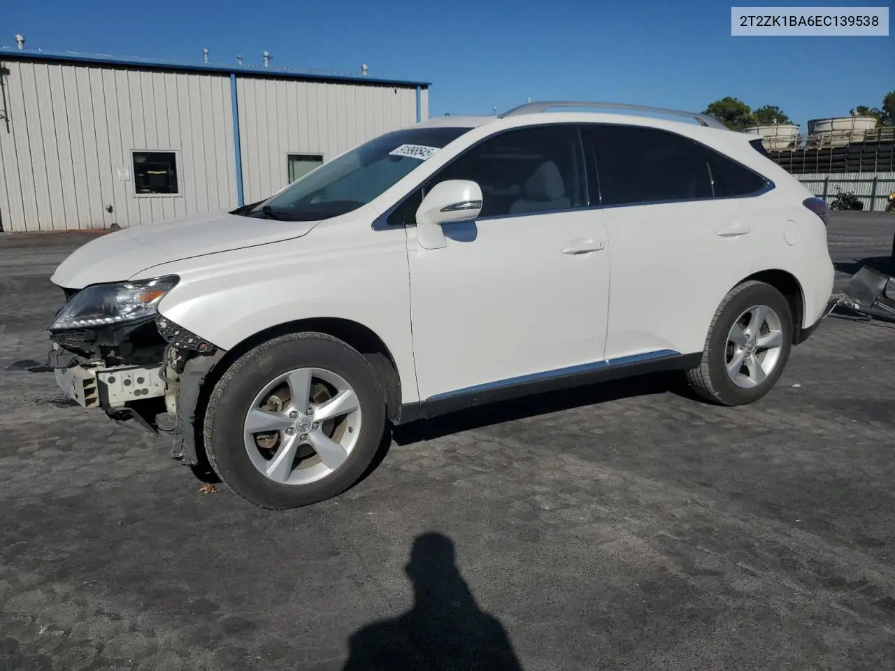 2T2ZK1BA6EC139538 2014 Lexus Rx 350