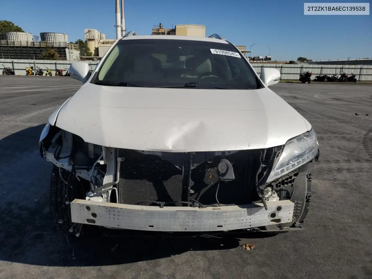 2T2ZK1BA6EC139538 2014 Lexus Rx 350