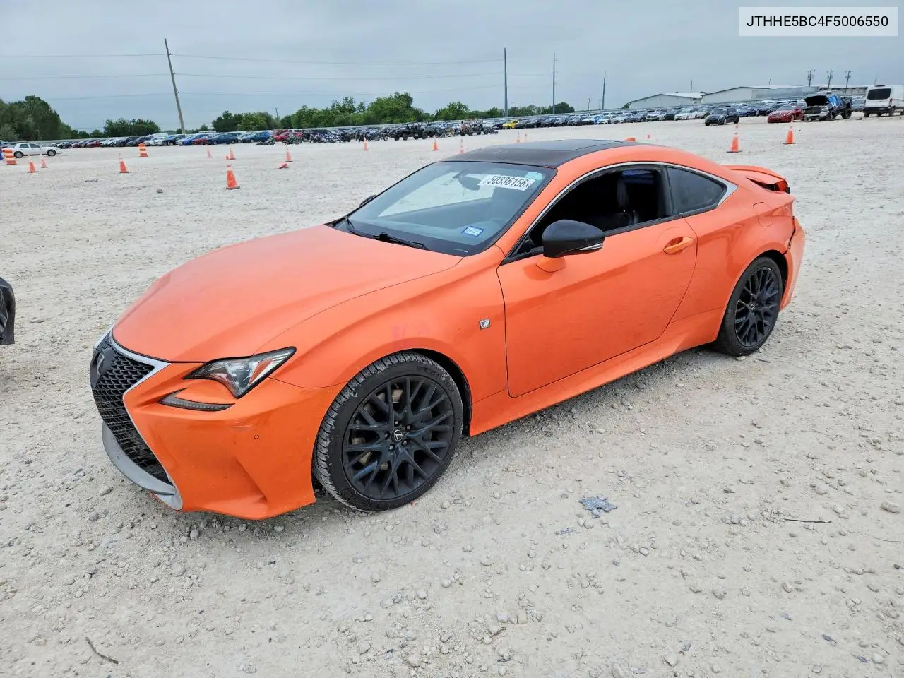 2015 Lexus Rc 350 VIN: JTHHE5BC4F5006550 Lot: 50336156