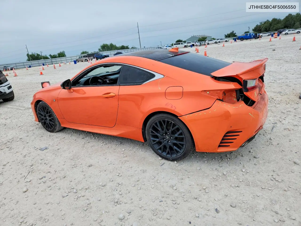 2015 Lexus Rc 350 VIN: JTHHE5BC4F5006550 Lot: 50336156