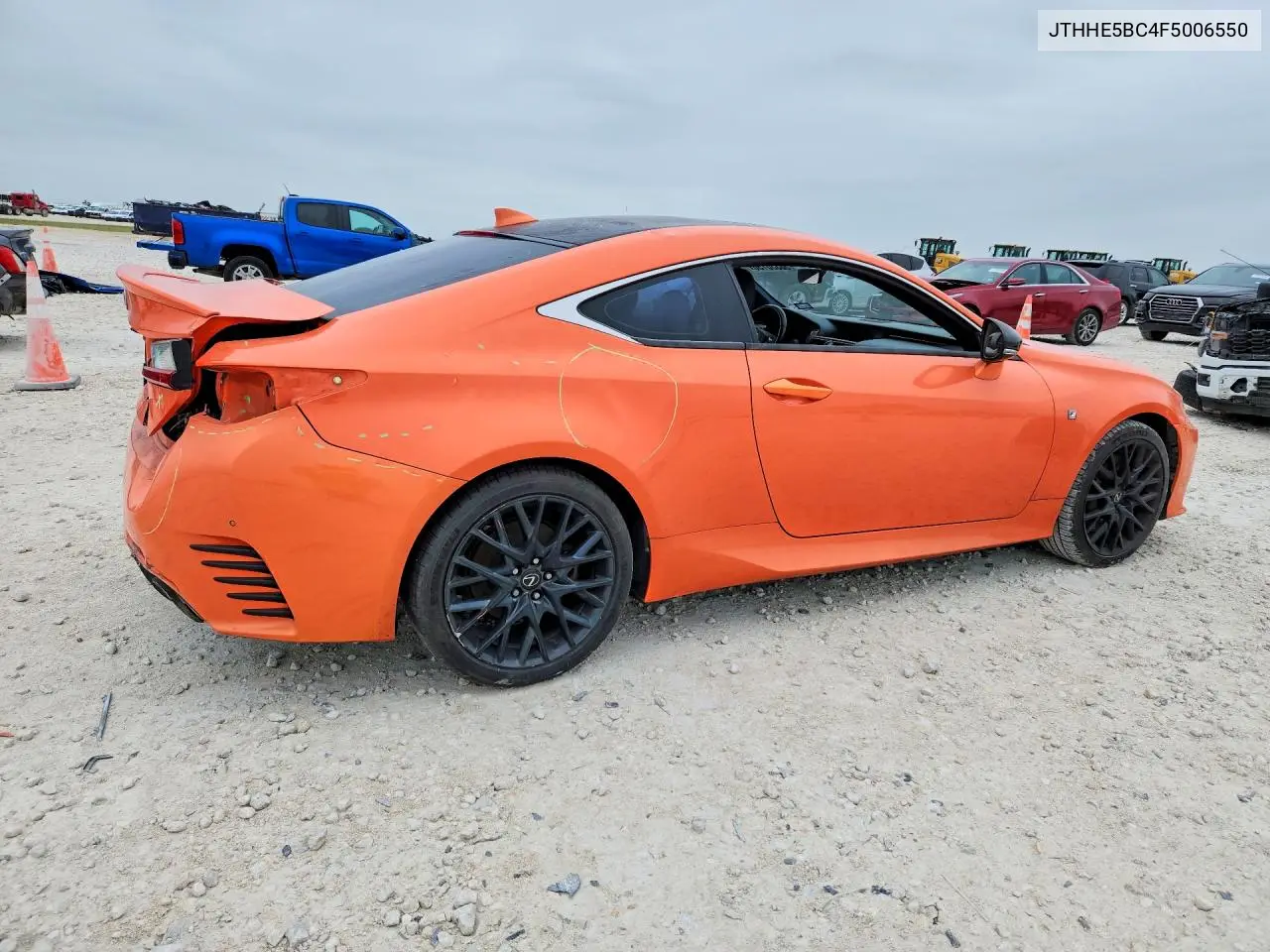 2015 Lexus Rc 350 VIN: JTHHE5BC4F5006550 Lot: 50336156