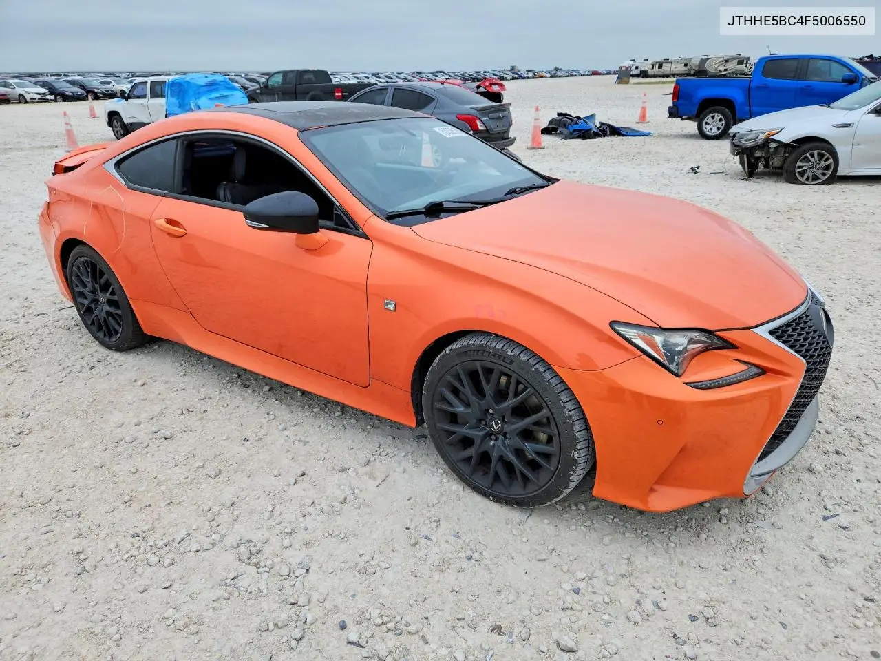 2015 Lexus Rc 350 VIN: JTHHE5BC4F5006550 Lot: 50336156
