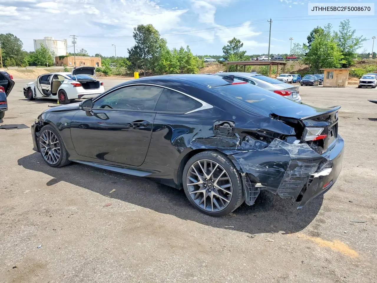2015 Lexus Rc 350 VIN: JTHHE5BC2F5008670 Lot: 52270706