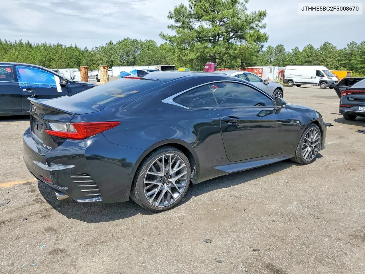 2015 Lexus Rc 350 VIN: JTHHE5BC2F5008670 Lot: 52270706