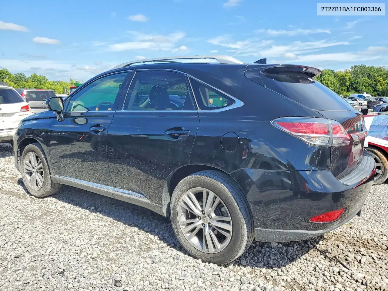 2015 Lexus Rx 450H VIN: 2T2ZB1BA1FC003366 Lot: 55860486