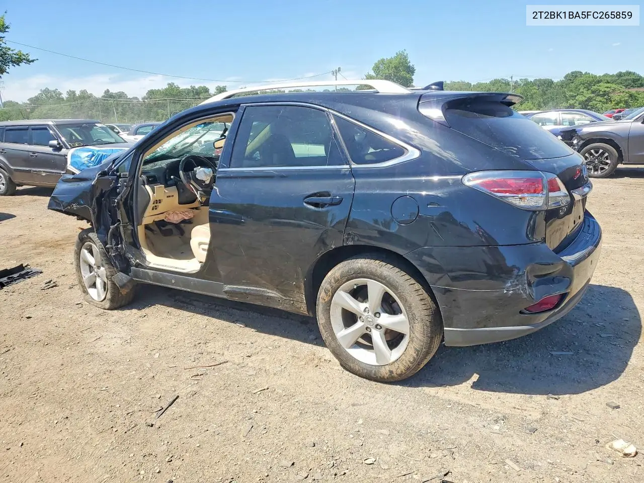 2015 Lexus Rx 350 Base VIN: 2T2BK1BA5FC265859 Lot: 57353506