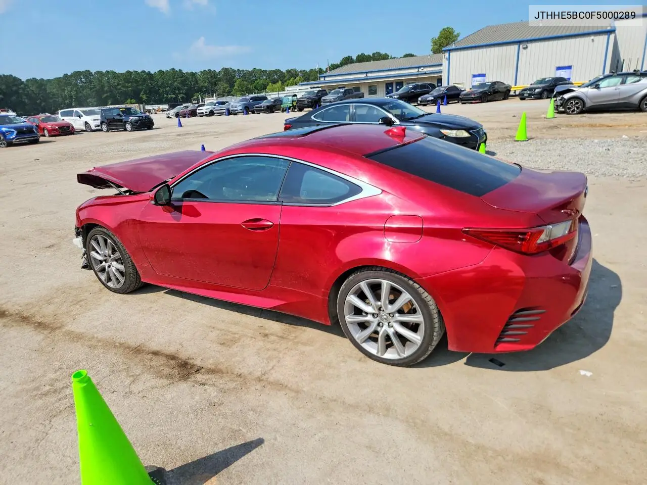 2015 Lexus Rc 350 VIN: JTHHE5BC0F5000289 Lot: 58156116