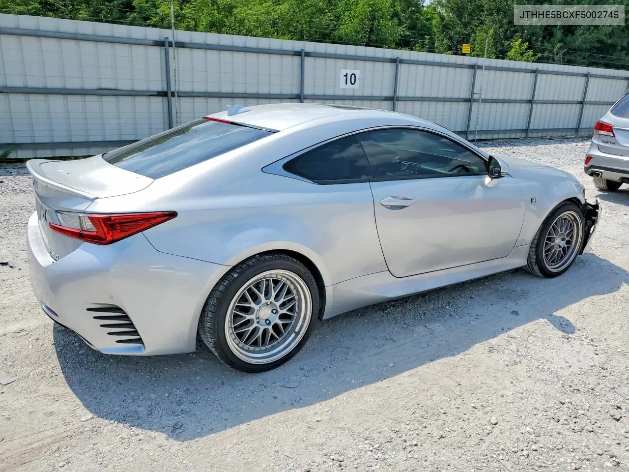 2015 Lexus Rc 350 VIN: JTHHE5BCXF5002745 Lot: 59684546
