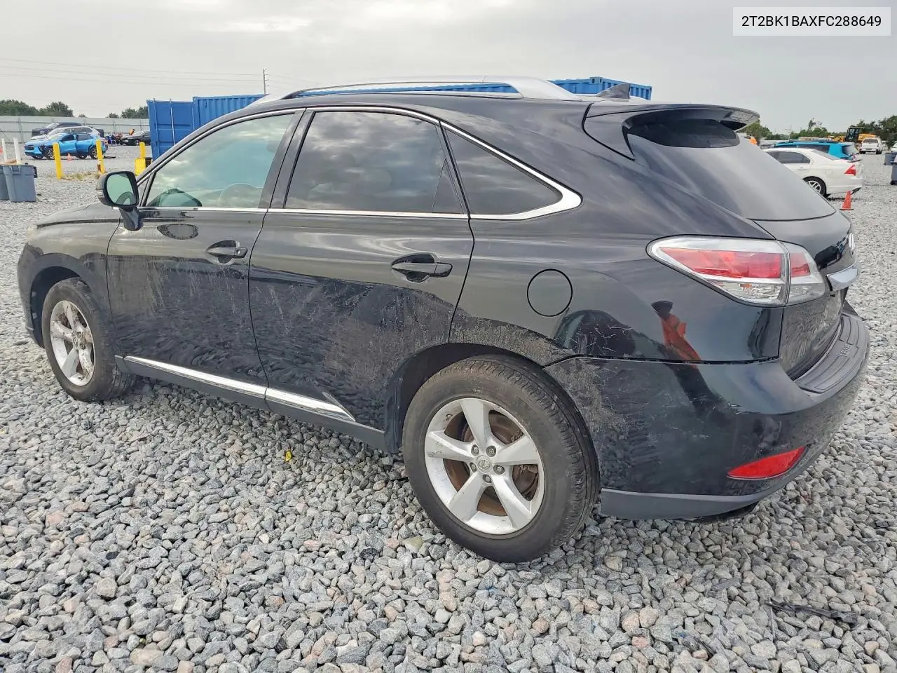 2015 Lexus Rx 350 Base VIN: 2T2BK1BAXFC288649 Lot: 60457646