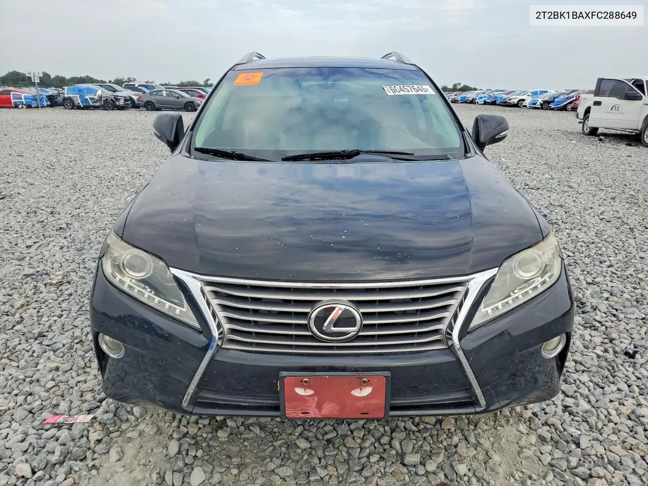 2015 Lexus Rx 350 Base VIN: 2T2BK1BAXFC288649 Lot: 60457646