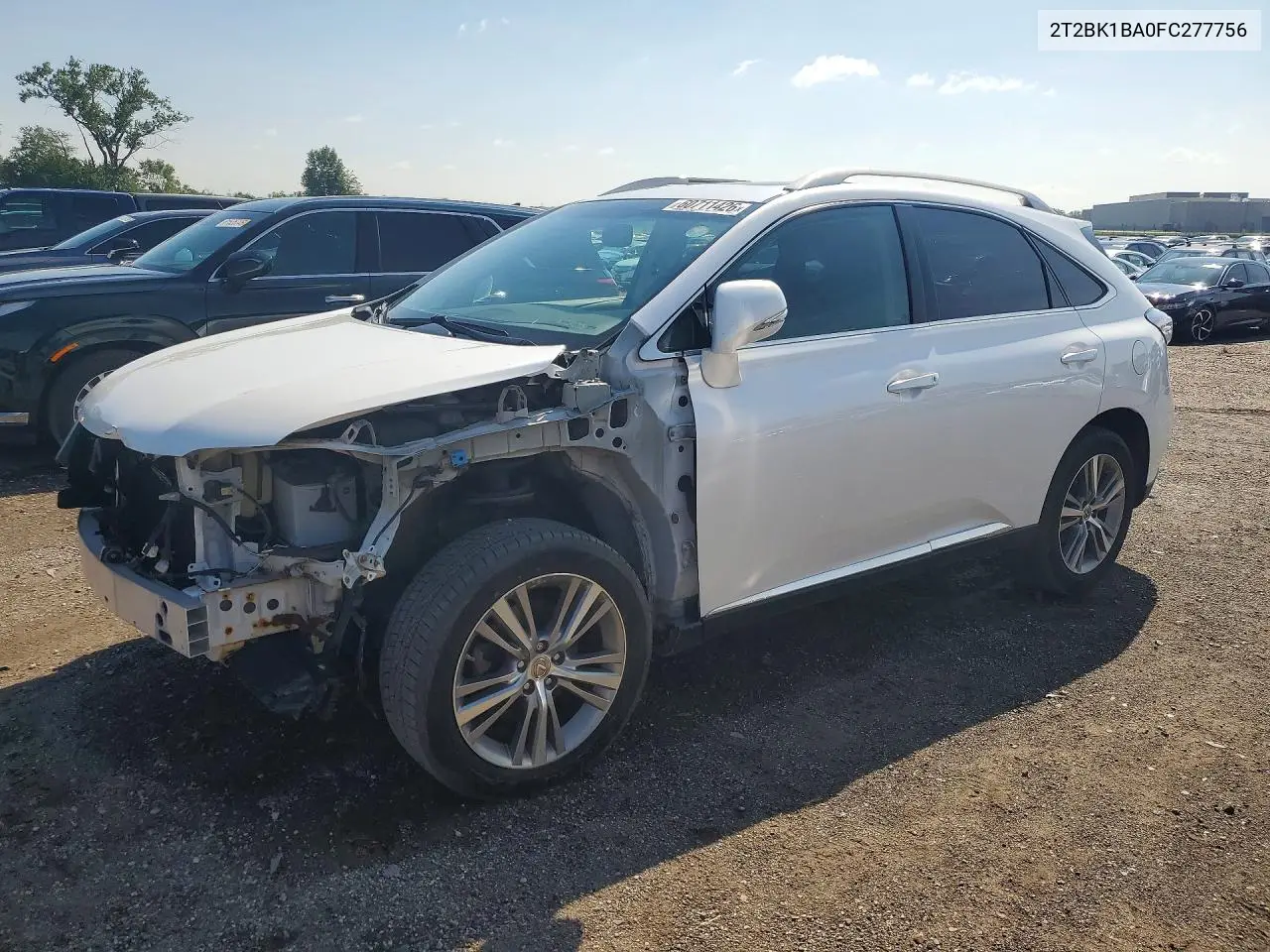 2015 Lexus Rx 350 Base VIN: 2T2BK1BA0FC277756 Lot: 60711426