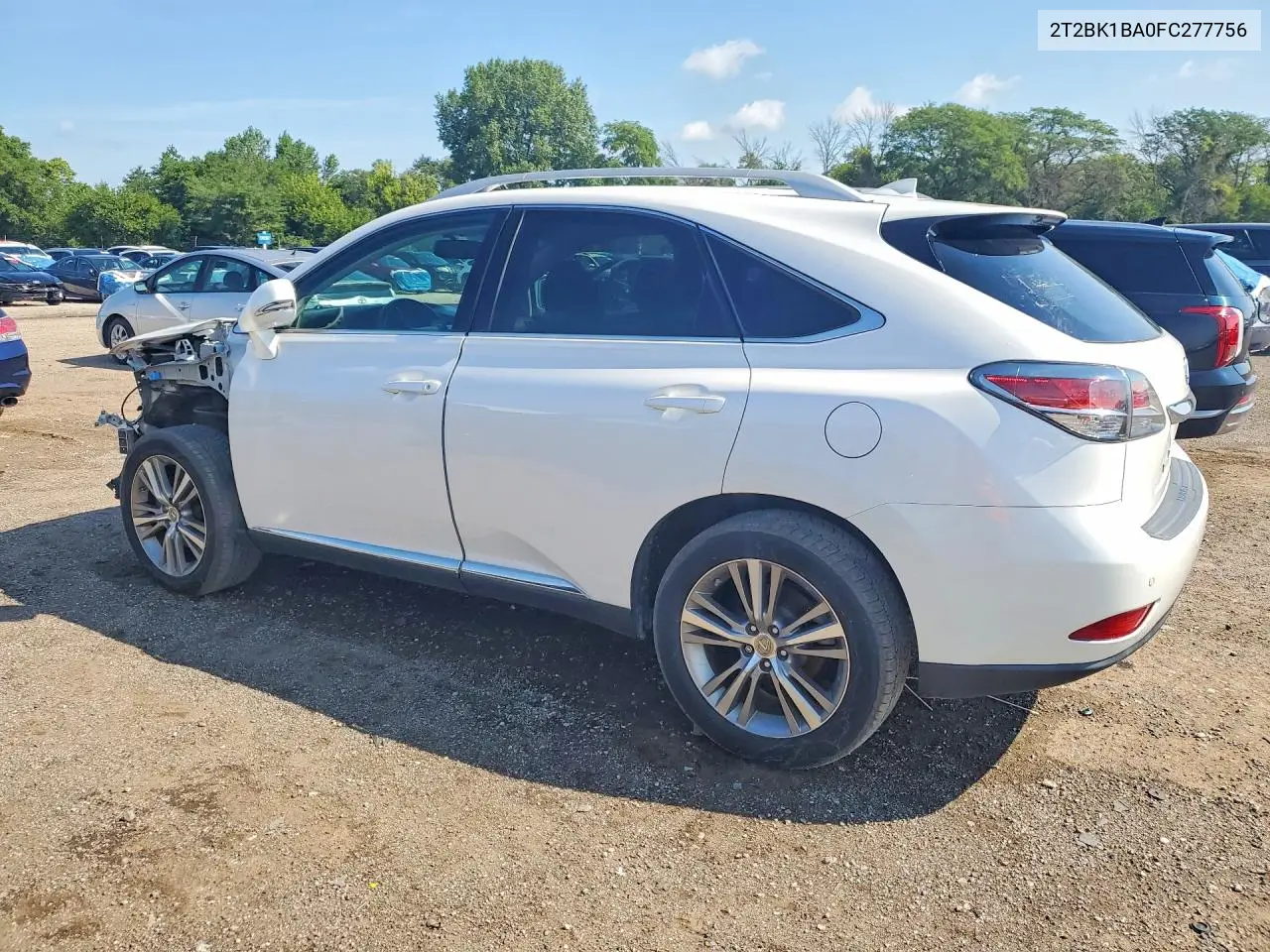 2015 Lexus Rx 350 Base VIN: 2T2BK1BA0FC277756 Lot: 60711426