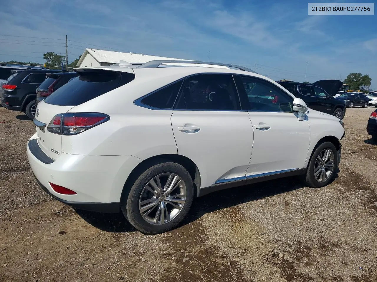 2015 Lexus Rx 350 Base VIN: 2T2BK1BA0FC277756 Lot: 60711426