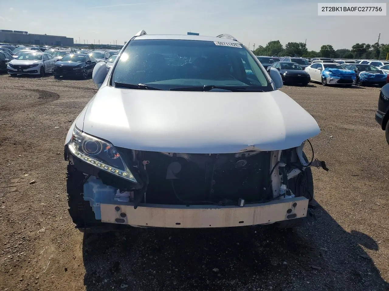 2015 Lexus Rx 350 Base VIN: 2T2BK1BA0FC277756 Lot: 60711426