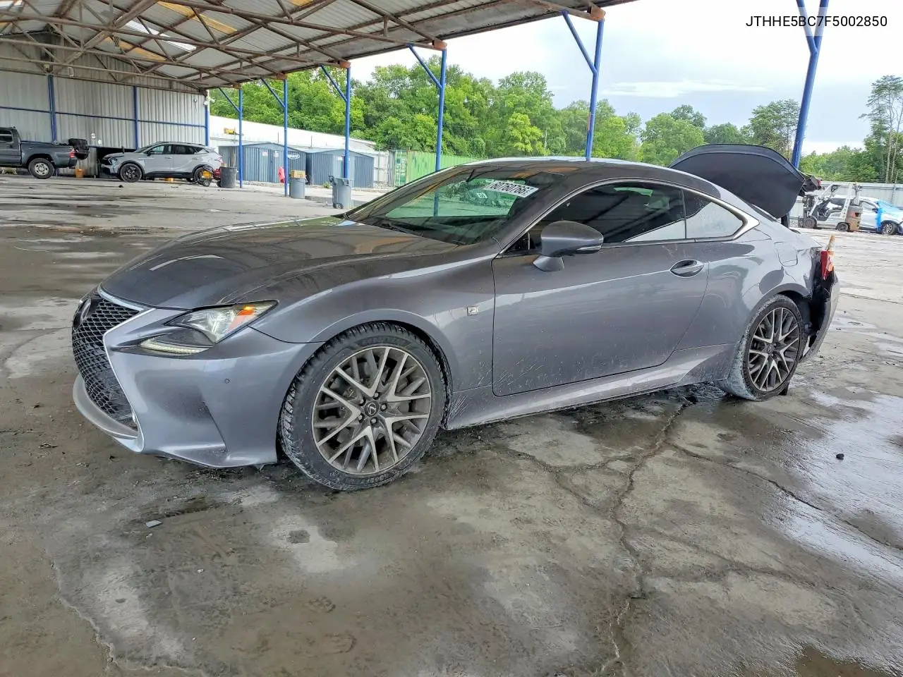 2015 Lexus Rc 350 VIN: JTHHE5BC7F5002850 Lot: 60760766