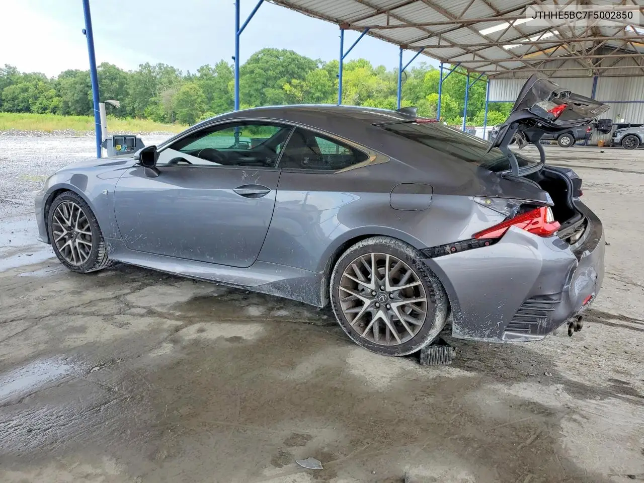 2015 Lexus Rc 350 VIN: JTHHE5BC7F5002850 Lot: 60760766
