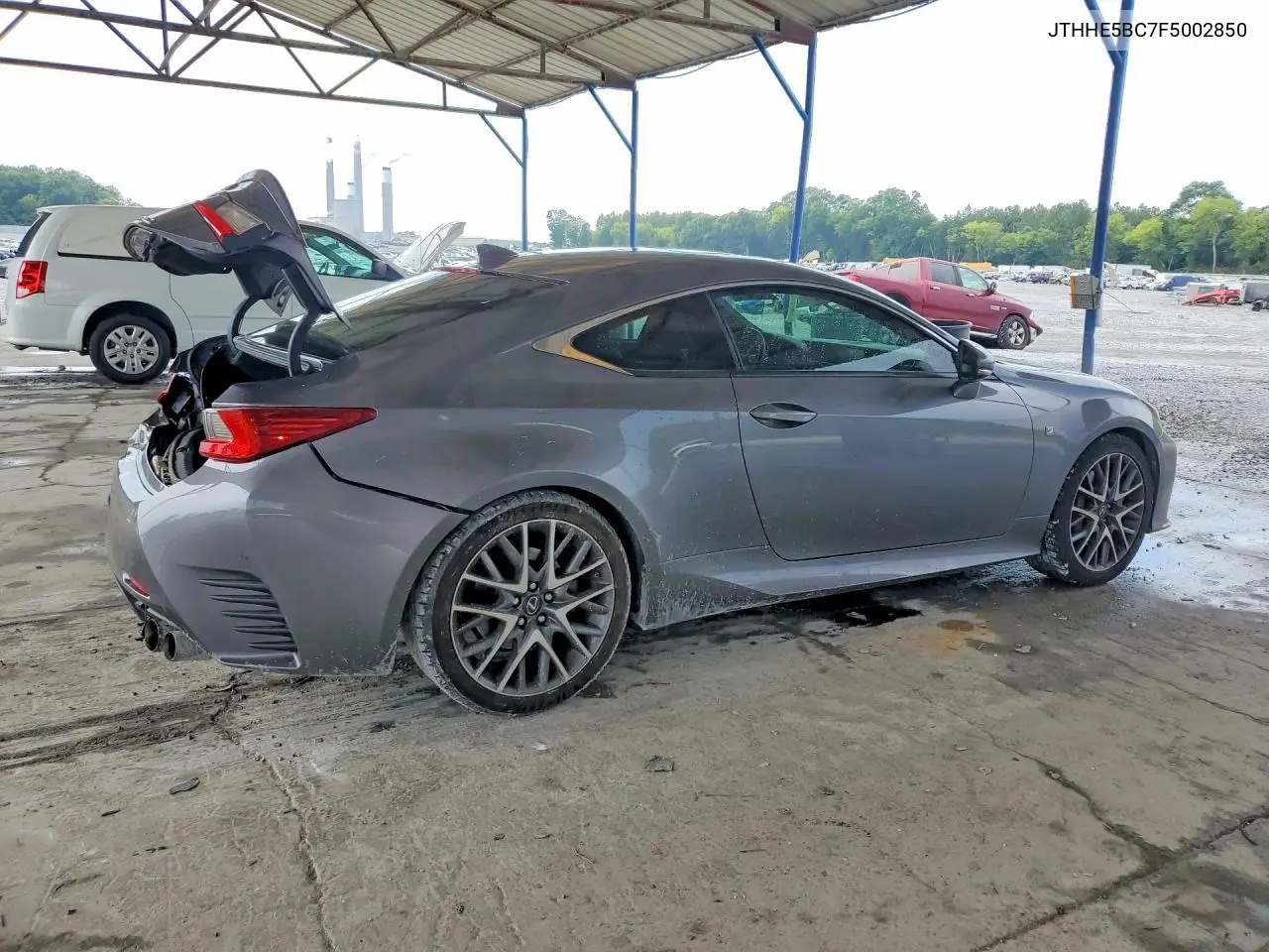 2015 Lexus Rc 350 VIN: JTHHE5BC7F5002850 Lot: 60760766