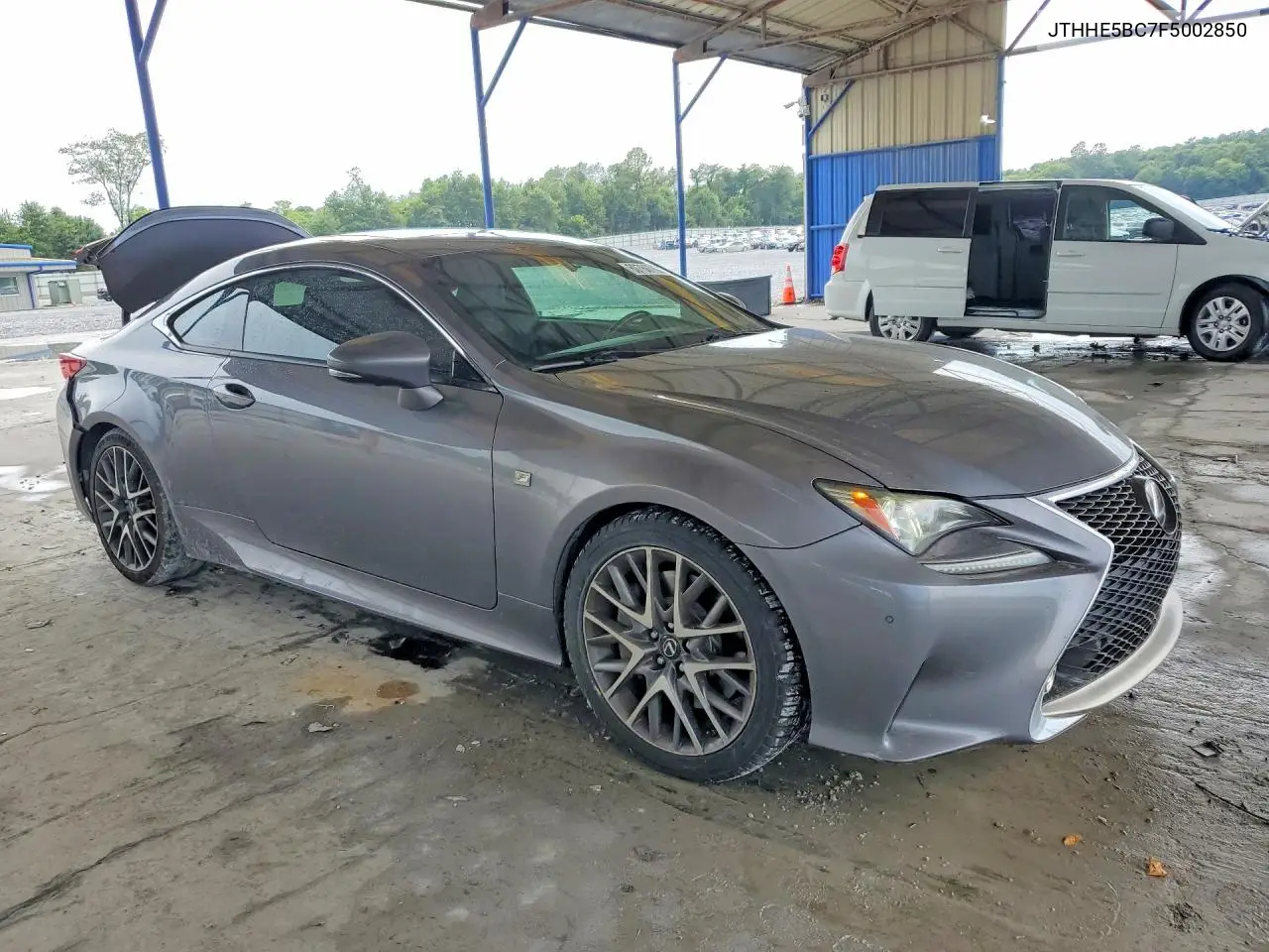 2015 Lexus Rc 350 VIN: JTHHE5BC7F5002850 Lot: 60760766