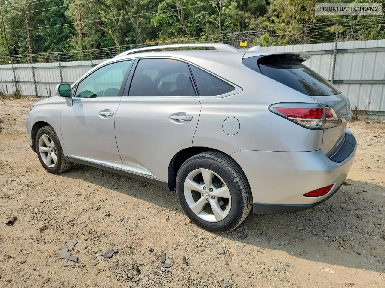 2015 Lexus Rx 350 Base VIN: 2T2BK1BA1FC340492 Lot: 61493606