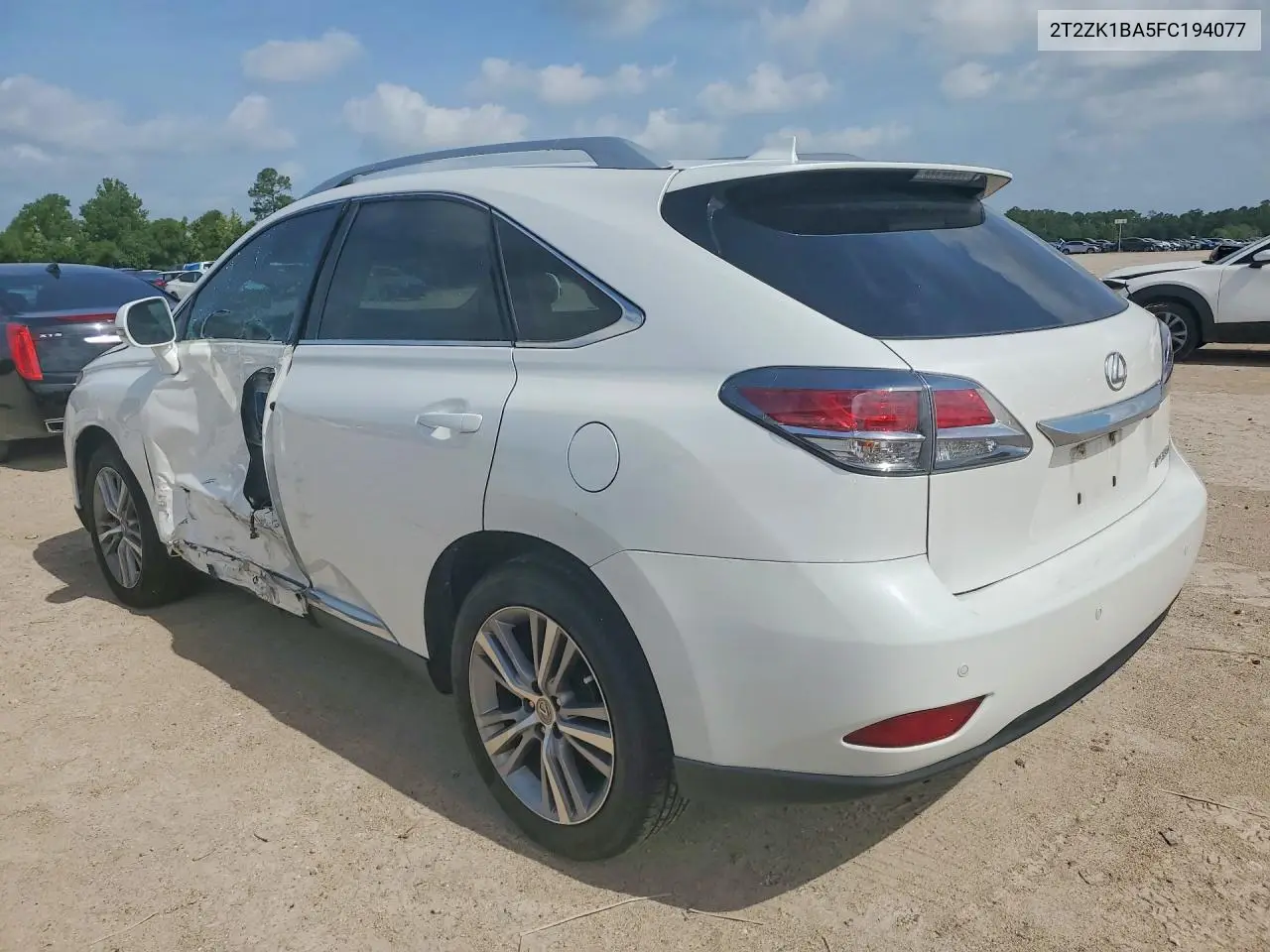 2015 Lexus Rx 350 VIN: 2T2ZK1BA5FC194077 Lot: 61551336