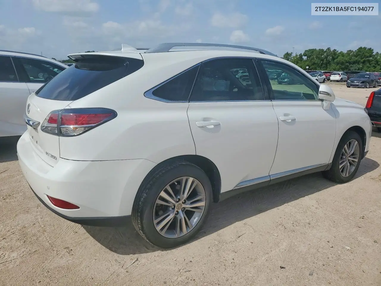 2015 Lexus Rx 350 VIN: 2T2ZK1BA5FC194077 Lot: 61551336