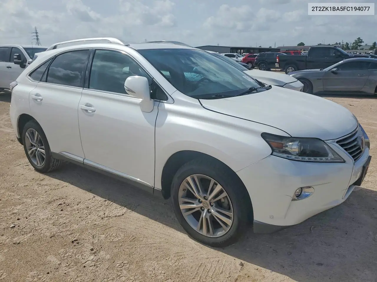 2015 Lexus Rx 350 VIN: 2T2ZK1BA5FC194077 Lot: 61551336