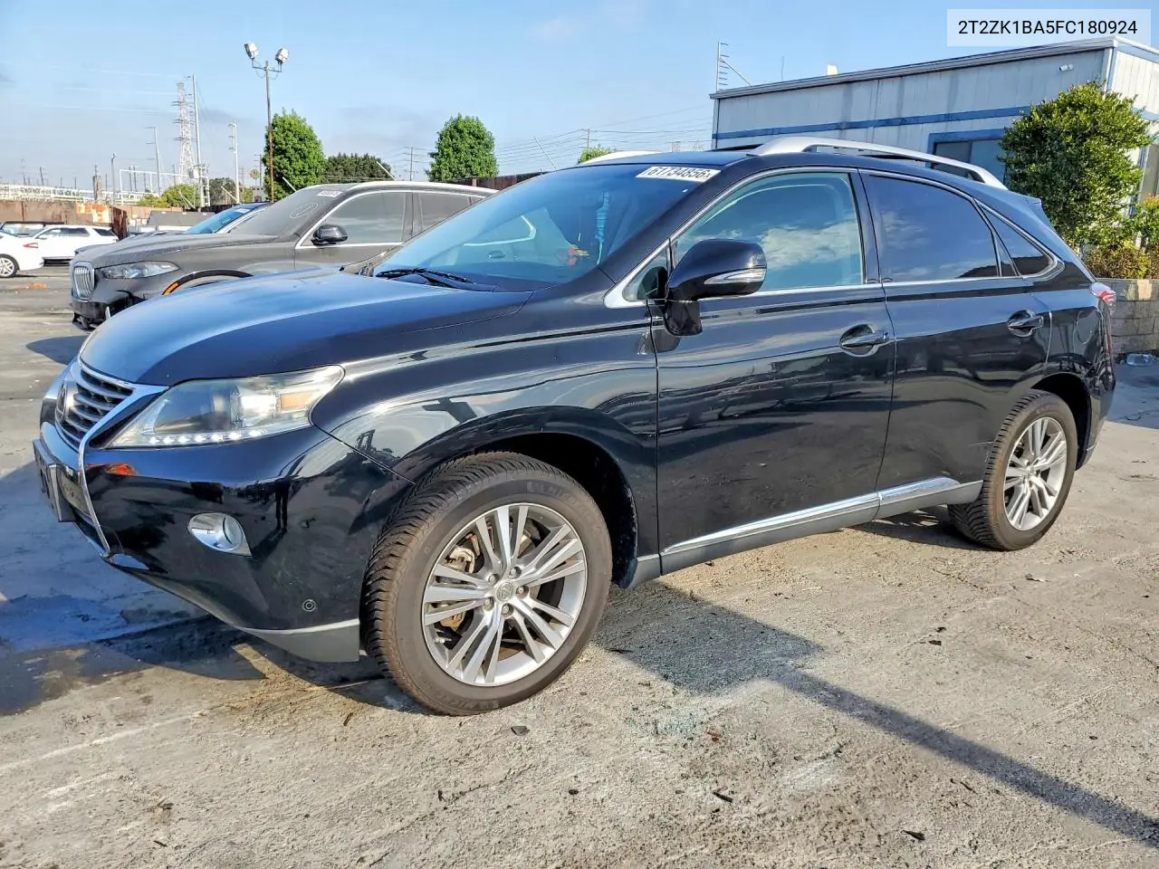 2015 Lexus Rx 350 Base VIN: 2T2ZK1BA5FC180924 Lot: 61734856