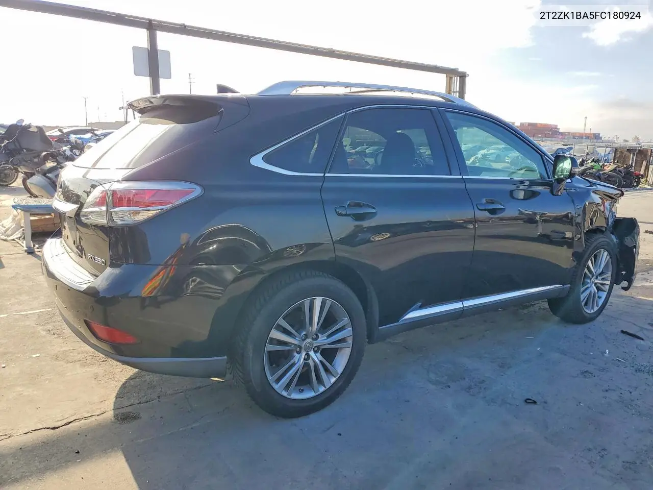 2015 Lexus Rx 350 Base VIN: 2T2ZK1BA5FC180924 Lot: 61734856