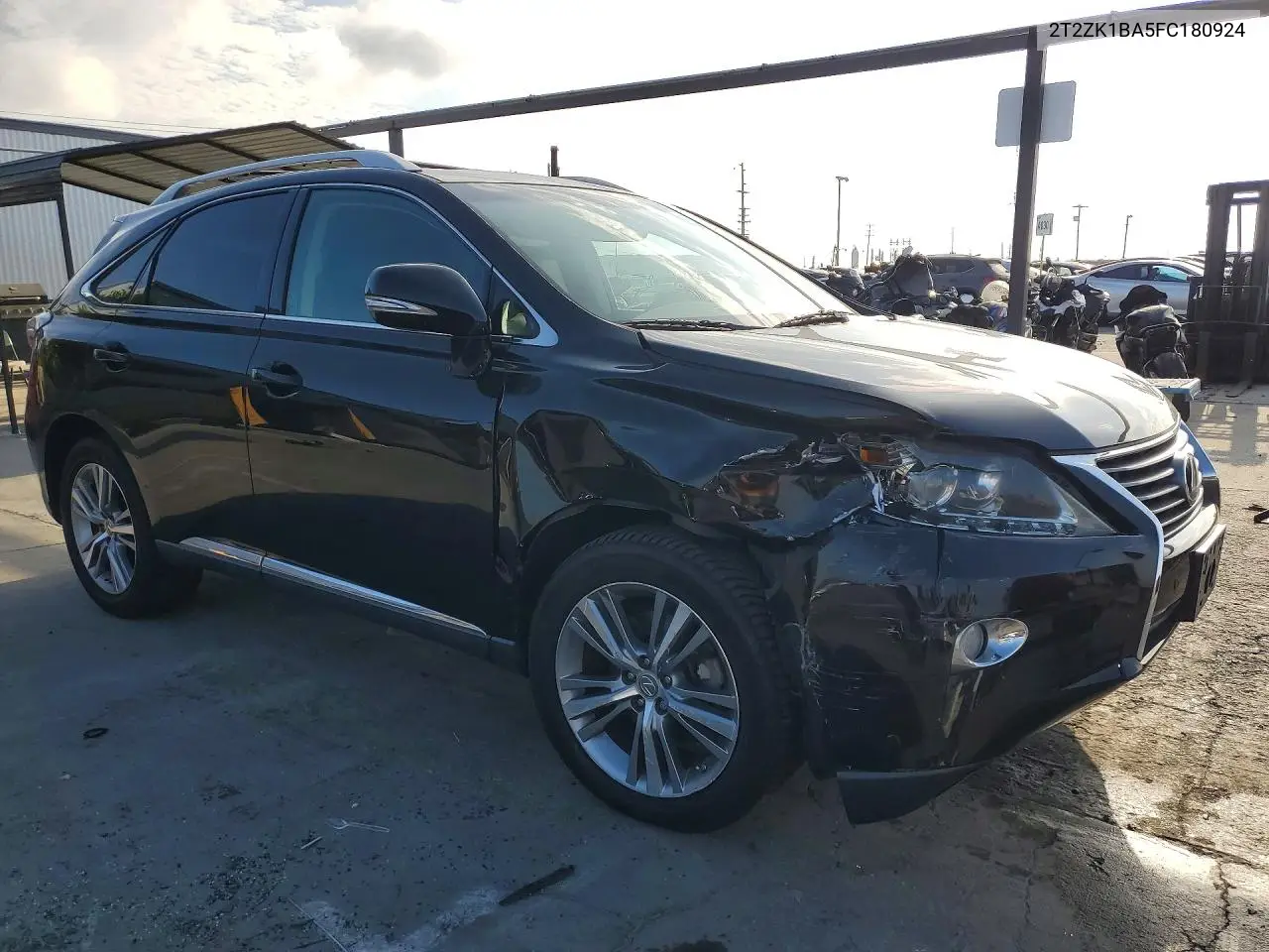 2015 Lexus Rx 350 Base VIN: 2T2ZK1BA5FC180924 Lot: 61734856