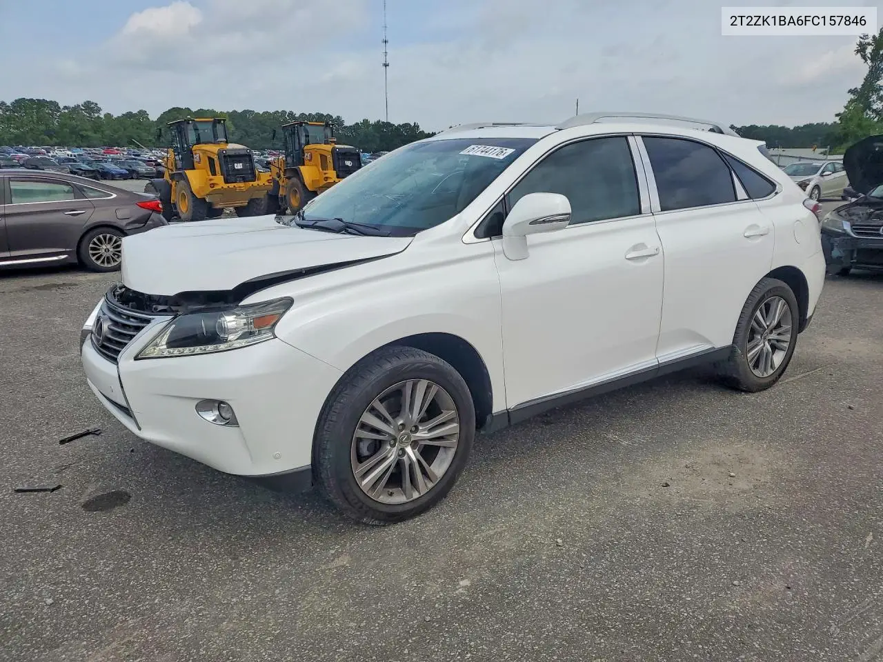 2015 Lexus Rx 350 Base VIN: 2T2ZK1BA6FC157846 Lot: 61744176